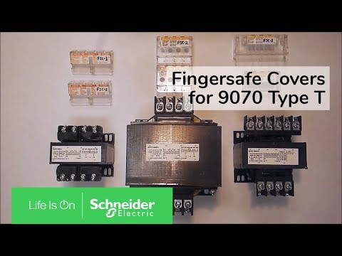 Video: How do I select the appropriate finger safe terminal covers for 9070 Type T or TF control transformer?