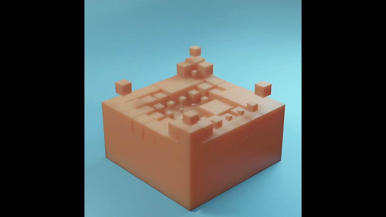 Cubes Cubes Cubes in Blender