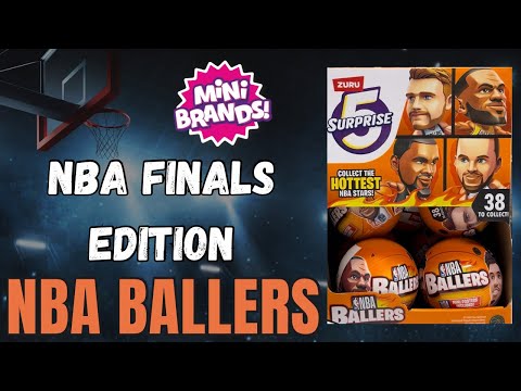 Zuru NBA Ballers Mini Brands Basketball Opening - Entire Case #nba #nbafinals