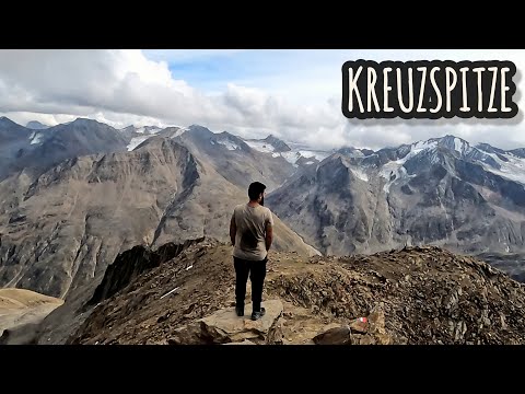 Kreuzspitze (3457 m) – “Accessible” 3000-Meter Peak in the Ötztal Alps [Silent Hiking]