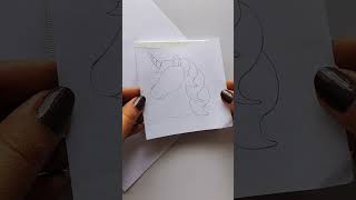 How to trace drawing on canvas 😌☺️😍#shortsvideo #ytshort #youtubeshorts #shortsvideo #shortsfeed