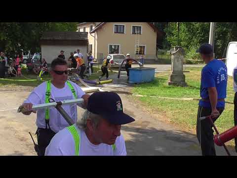 SDH Bechov Dobšín netradiční - 16.6.2018 ženy pokus 1