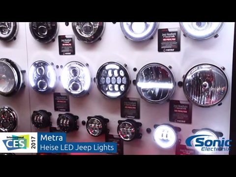 Metra Heise LED Jeep Lights | CES 2017