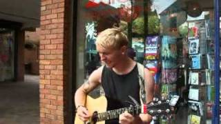 Dan Wright Busking in Leicester