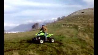 preview picture of video 'corsa quad e salti in montagna di durazzano'