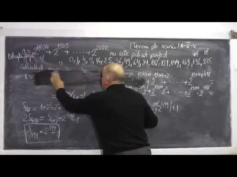 2/2 Lectia 681 - Patrate perfecte Sume de puteri Operatii cu puteri Ultima cifra - Tema Clasa 5