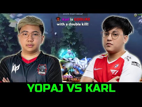 YOPAJ VS KARL - MID BLOODSEEKER VS PANGOLIER DOTA 2