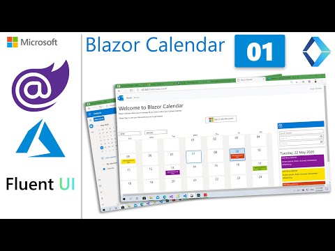 01 Welcome To Blazor WebAssembly Full App Course | Creating Outlook Calendar Client from scratch