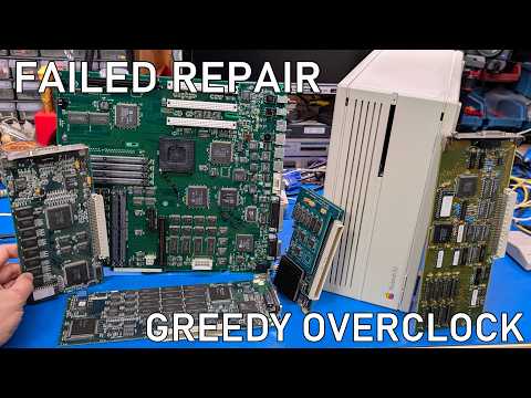  A "greedy" Mac IIci overclock, testing video cards and a motherboard