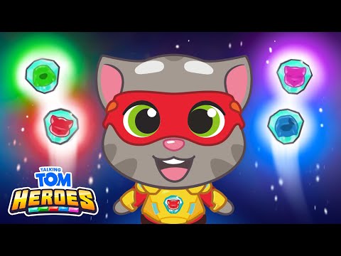 Power Crystal Problems 💎 Talking Tom Heroes Cartoon Collection