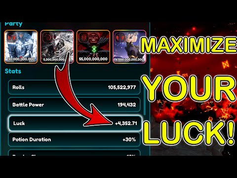 How To Get MAXIMUM LUCK in Anime Card Clash | ROBLOX