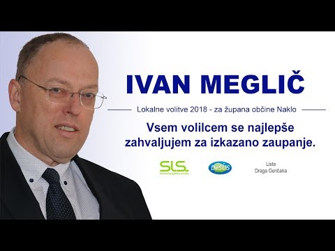 Ivan Meglič novi župan občine Naklo