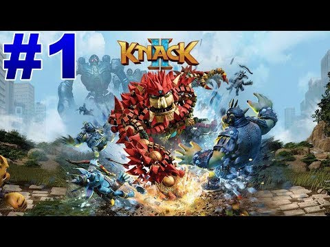 Knack 2 Walkthrough Gameplay Part 1 Chapter 1 (PS4 Pro) - No Commentary