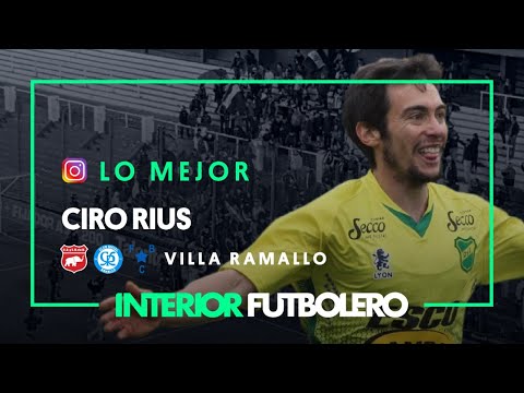 La historia de Ciro Rius, el delantero que surgió del fútbol de Ramallo y hoy juega la Libertadores