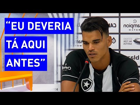 BOTAFOGO APRESENTA DANILO BARBOSA que fica EMOCIONADO