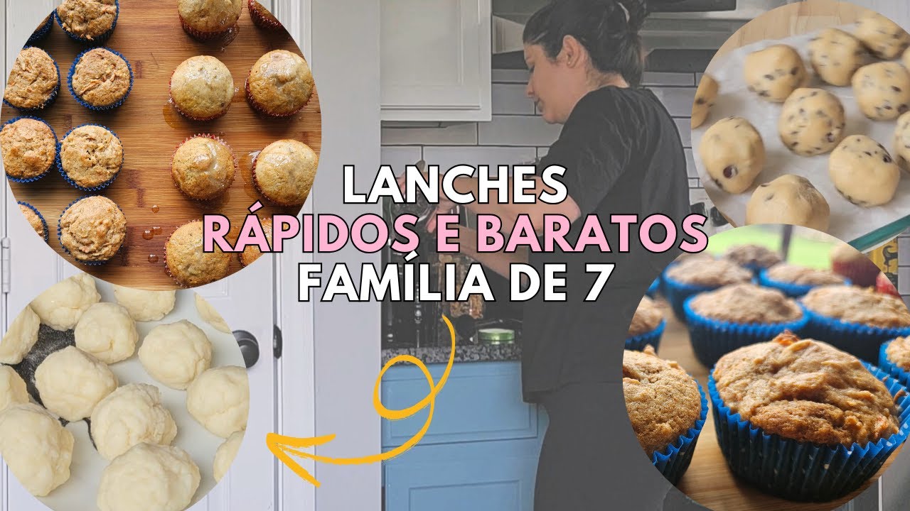 Lanches Rápidos e Baratos Para Família de 7