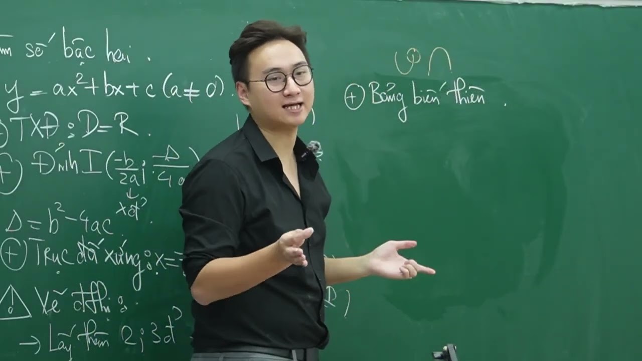 HÀM SỐ BẬC 2 (BUỔI 1) DẠNG : TÌM TRỤC ĐỐI XỨNG, TÍNH ĐỒNG BIẾN , NGHỊCH BIẾN