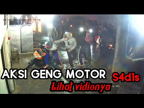 VIRAL ||GENG MOTOR DI KOSAMBI TANGERANG BERULAH RESAHKAN WARGA YG MELINTAS