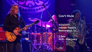 Gov't Mule Live at Warner Theatre, Washington D.C. - 5/20/2017 Full Show AUD