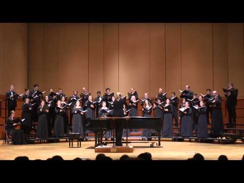 Conductor Catherine Sailer - DU Lamont Chorale - "Tykus Tykus" by Vaclovas Augustinas (Nov.  2015)