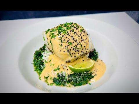 How to Sous-Vide Chilean Seabass w/ a Coconut Curry Soubise