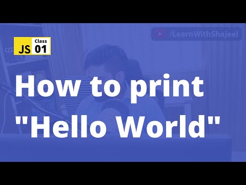 Print Hello Using Javascript Javascript