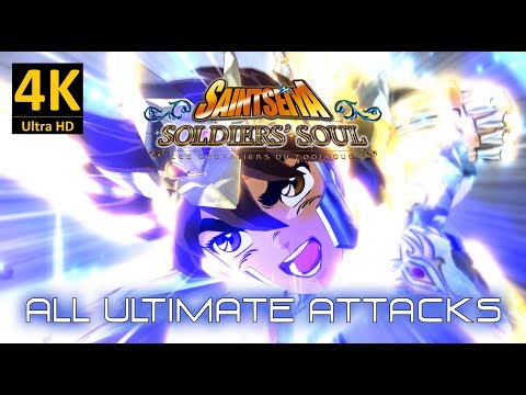 Saint Seiya Soldiers' Soul - All Character Big Bang Attacks (BBA/ABB)『4K - 60 Fps』