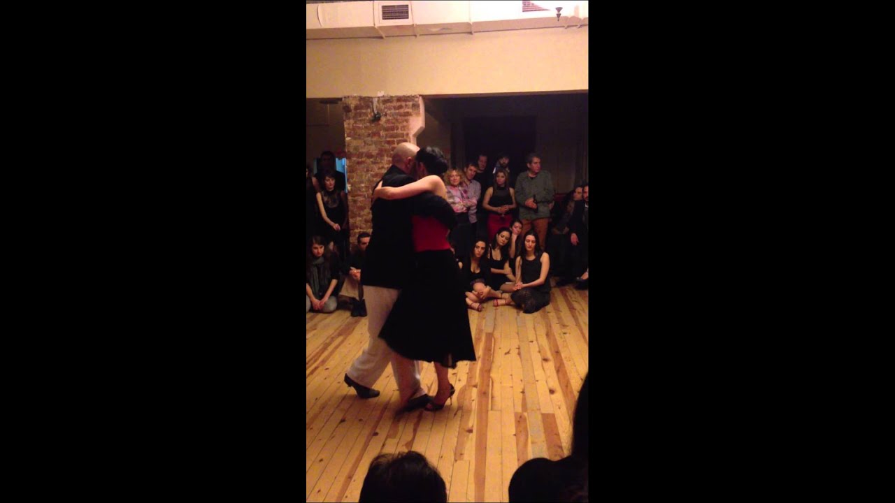 Daniel Arias and Buket Akdol at Caminito Tango Cafe, Istanbul, Turkey