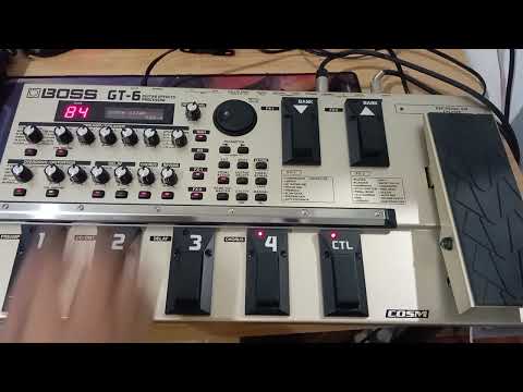Boss GT-6 Multi-Effect Unit 2001 - 2005 - Gold image 6
