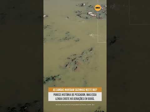 🚨 O RIO ONDE AS ALMAS AINDA NAVEGAM? #riodasalmas #ceres #rialma #goias #drone