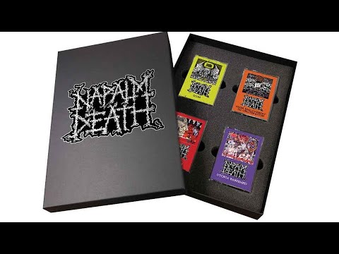 Napalm Death - unboxing the 4 cassette tape collection