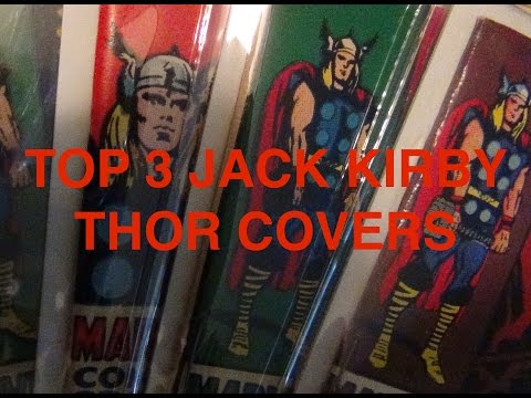TOP 3 Jack Kirby THOR covers