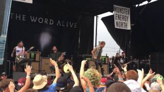 The Word Alive (ft. Masato from Coldrain) - "Made This Way" (Denver Warped Tour - 07/31/16) LIVE HD