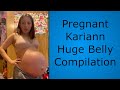 Karriann Huge Pregnant Belly Compilation Tiktok