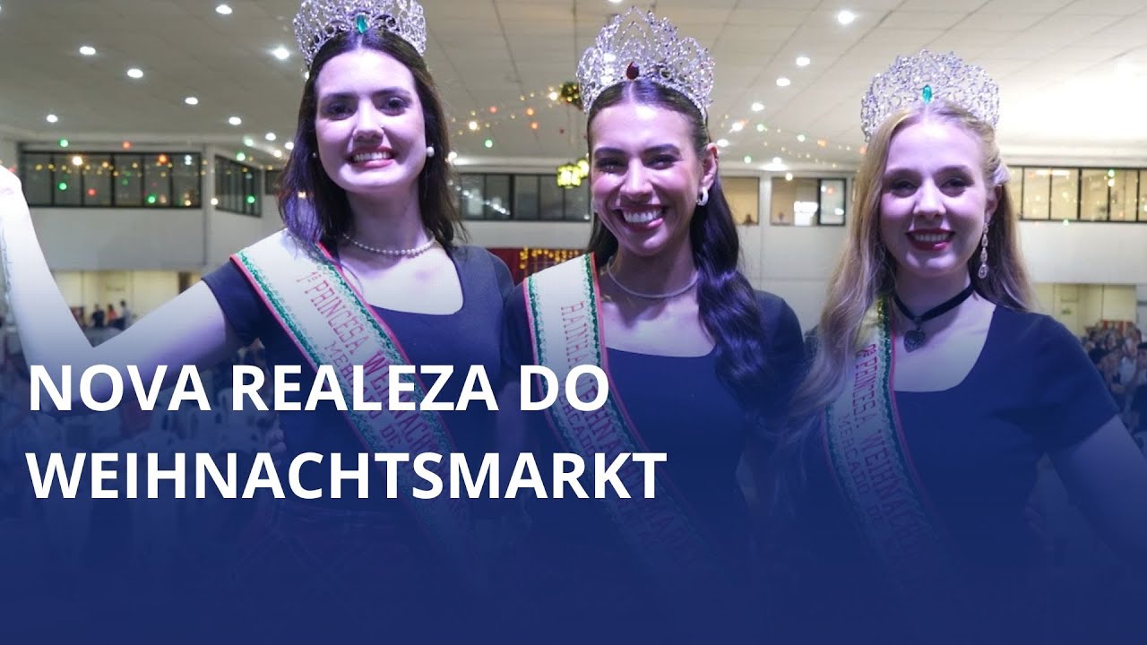 👑 Weihnachtsmarkt de Ibirama coroa nova realeza