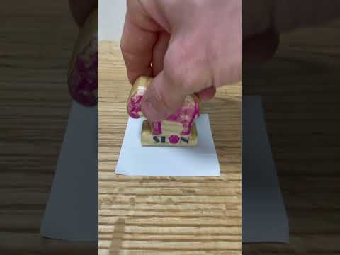 Штамп экслибрис для книг с ручной оснасткой СЛОН | SLON 5040, размер штампа 50х40 мм - фото 1 - id-p2526934503