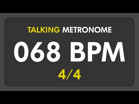 68 BPM - Talking Metronome (4/4)