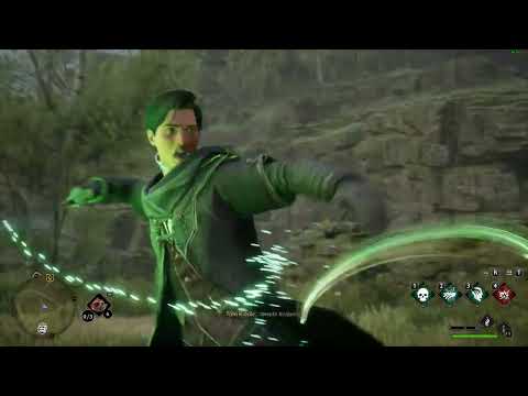 Villagers Reaction to Avada Kedavra! (Hogwarts Legacy)