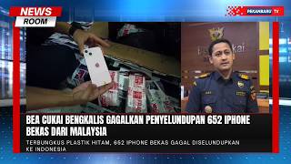 Bea Cukai Bengkalis Bongkar Dugaan Penyelundupan 652 iPhone Bekas