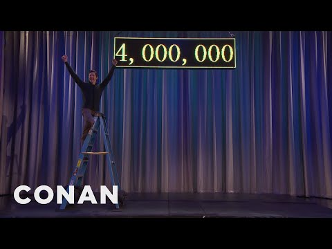 The Population Of Los Angeles Just Hit 4 Million | CONAN on TBS