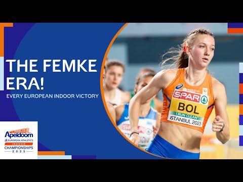 UNBEATEN at the European Indoor Championships! 🙅‍♀️ Femke Bol's FOUR gold medals! 🥇