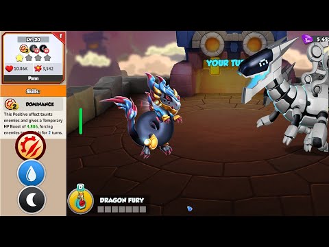 Hatched Fluvius Nox Dragon-Dragon Mania Legends | Rewards From Dragonmaster pass event season 37