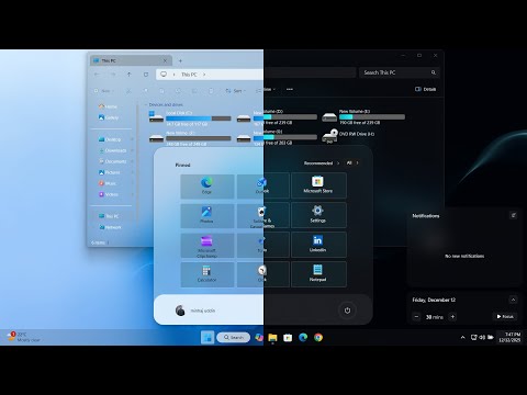 Transform Windows 11 with Aero Glass Start Menu – Transparent File Explorer & Taskbar (2025) | ® |