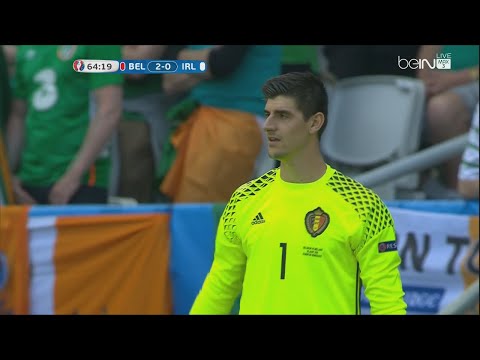 Thibaut Courtois vs Ireland - Euro 2016 (18.06.2016) HD 720p