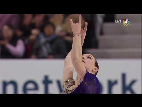 2017 Skate America Leonova, Alena FS RUS NBC