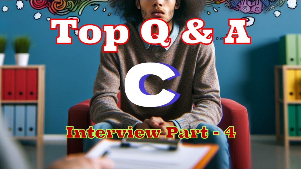 💡 Part - 4 : Top C Programming Interview Questions and Answers | C | Freshers | Experienced 💻