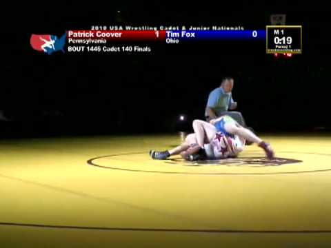 Cadet Greco-Roman Finals 140 pounds - Patrick Coover vs. Tim Fox.MP4