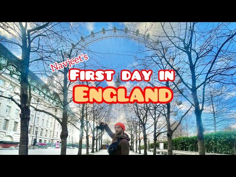 MY FIRST DAY IN ENGLAND | Navjeet's First Vlog