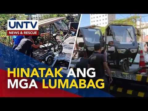 Higit 80 e-bikes at e-trikes, nahuling dumaan sa national roads; Ilang unit, na-impound – MMDA