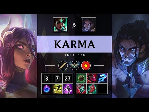 Karma Mid vs Sylas - VN Challenger Patch 25.13